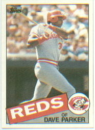 1985 Topps Baseball Cards      175     Dave Parker